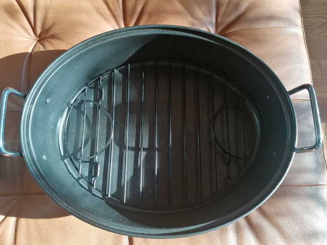 16" Oval Roasting Pan with Rack - photo 2