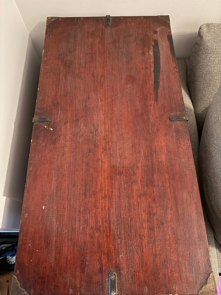 Antique Steamer Trunk/Chest - photo 4