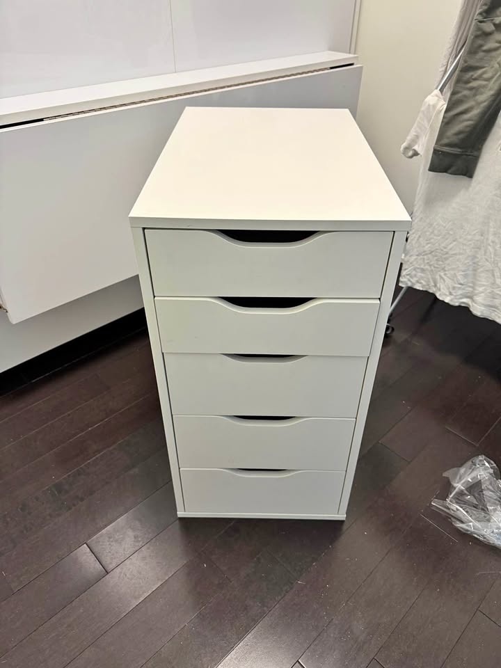 IKEA Alex Drawer Unit White