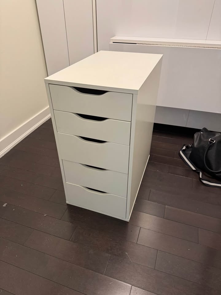 IKEA Alex Drawer Unit White - photo 2
