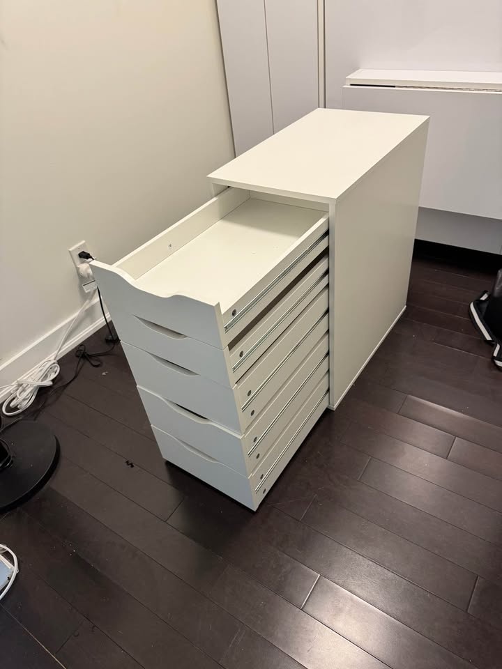 IKEA Alex Drawer Unit White - photo 3