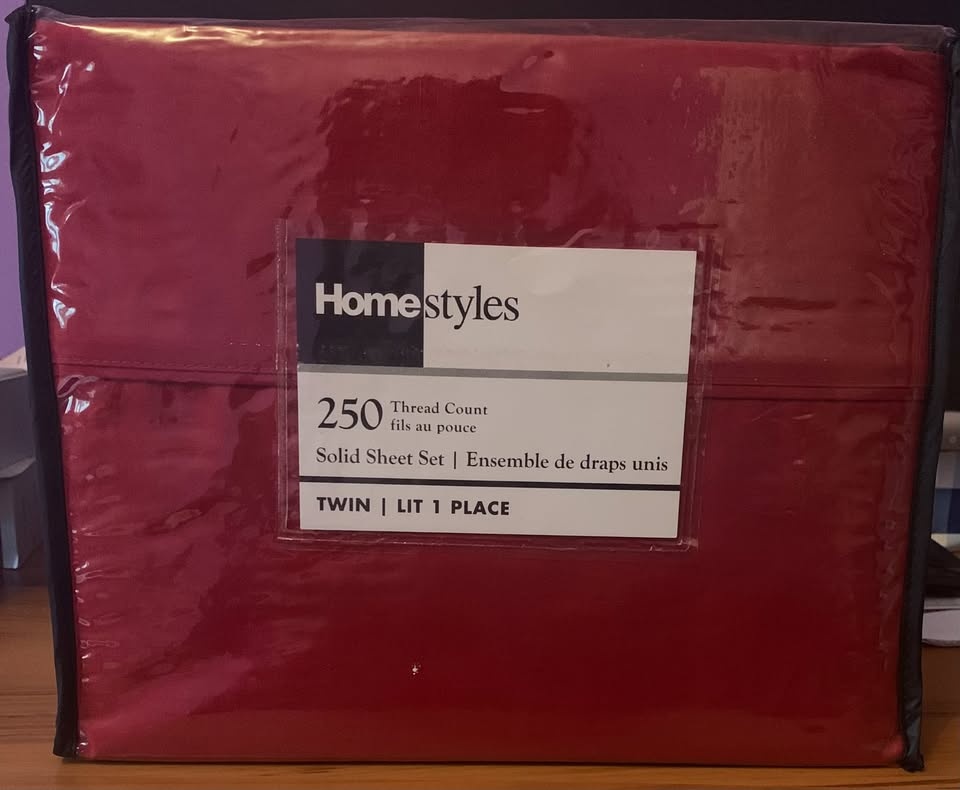 Homestyles Twin Solid Sheet Set (MUST GO) - photo 2