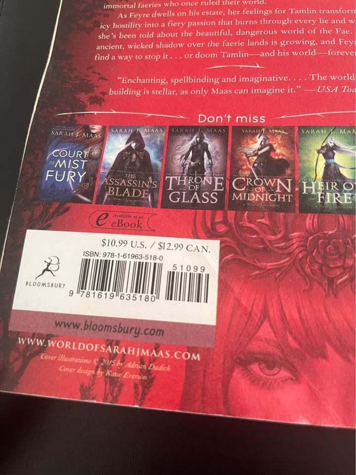 A Court of Thorns and Roses OOP Softcover - photo 3