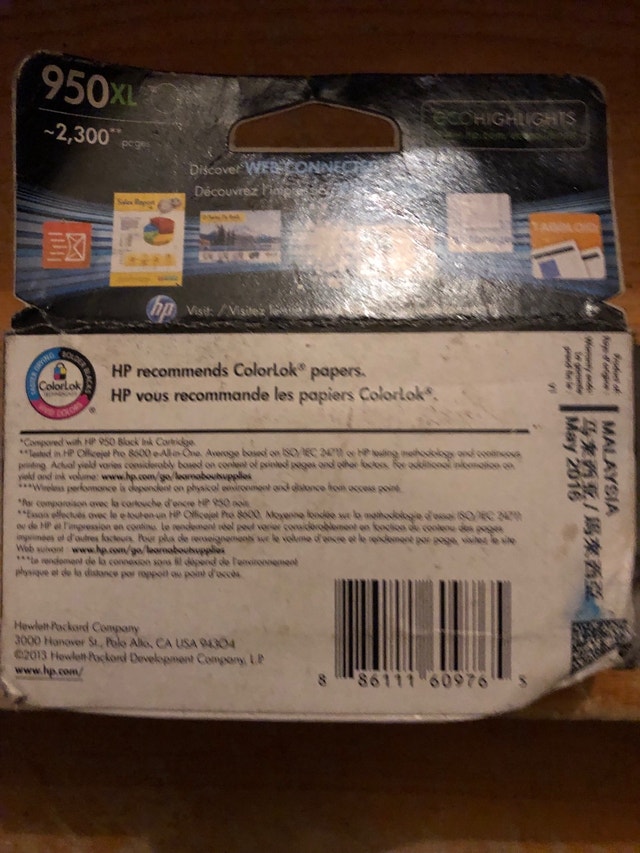 HP 950XL Black Ink - photo 2