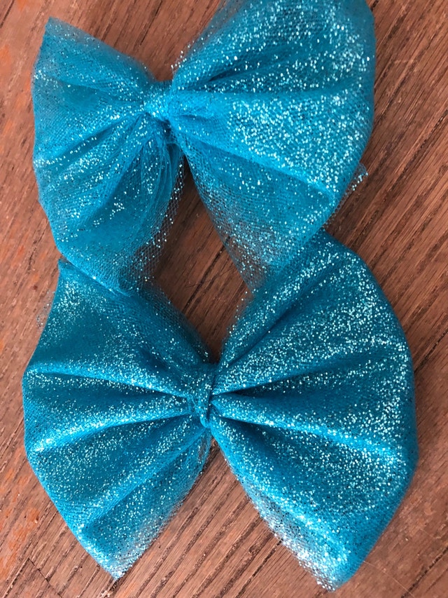 Tulle Glitter Bow - photo 2