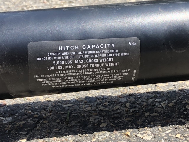 New Valley Brand Hitch - Class IV - photo 4