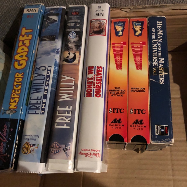 Children's VHS Tapes