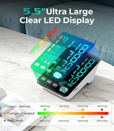 Automatic Upper Arm Blood Pressure Monitor for Home Use - photo 3