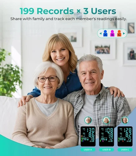 Automatic Upper Arm Blood Pressure Monitor for Home Use - photo 5