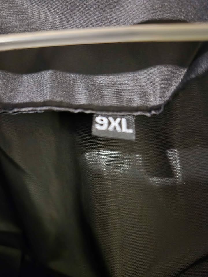 NEW MEN'S PLUS SIZE BLACK PUFFER HOODED VEST - photo 3
