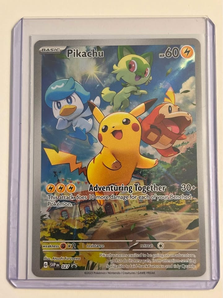 Pikachu Black Star Promo (Scarlet & Violet)
