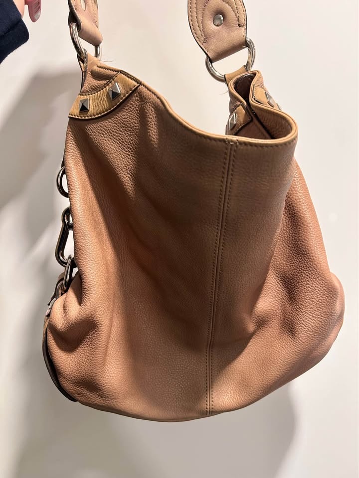 Genuine Leather Y2K B.Makowsky Hobo Bag - photo 2