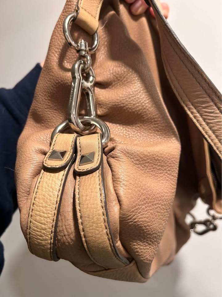 Genuine Leather Y2K B.Makowsky Hobo Bag - photo 5