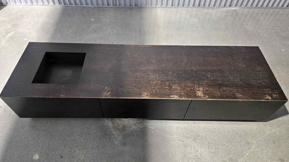 Sturdy Coffee Table / TV Stand - 6' Long