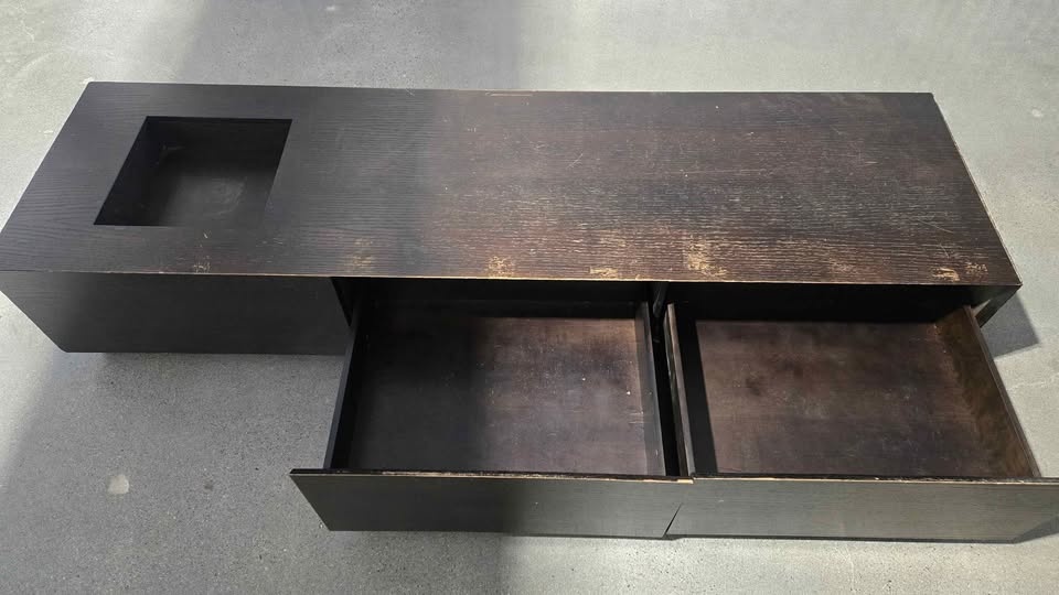 Sturdy Coffee Table / TV Stand - 6' Long - photo 2