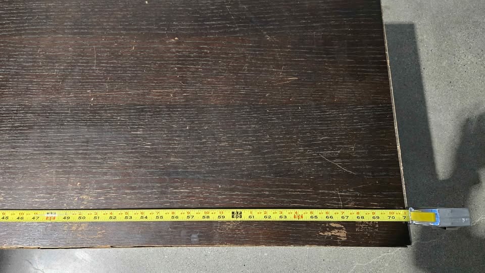 Sturdy Coffee Table / TV Stand - 6' Long - photo 3