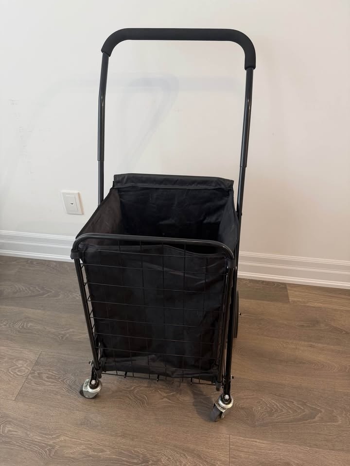 Black Utility Cart – Lightweight & Multi-Purpose - photo 2