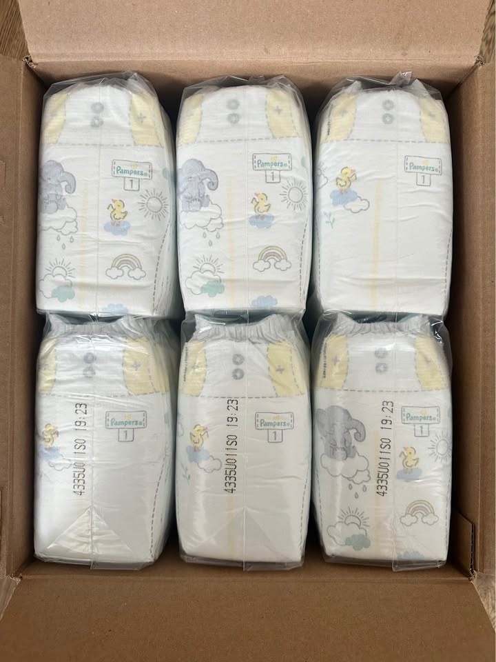 Pampers Size 1 (198ct) & Huggies Size 3 (30ct) - photo 2