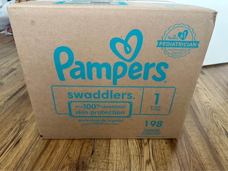 Pampers Size 1 (198ct) & Huggies Size 3 (30ct) - photo 4