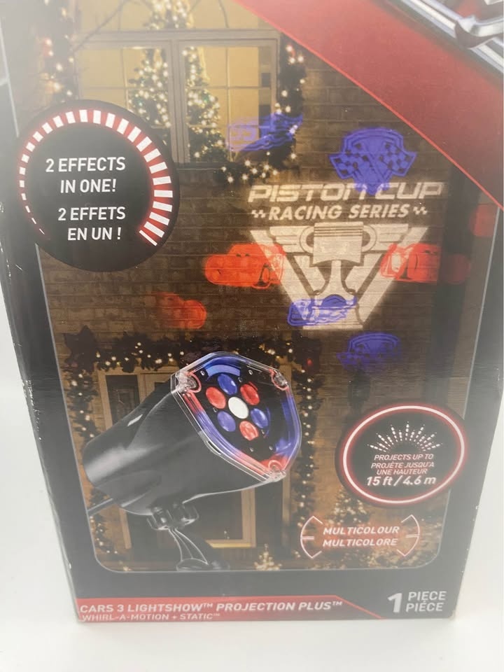 Disney Cars 3 Light Show Projector - NIB - Open Box - photo 2