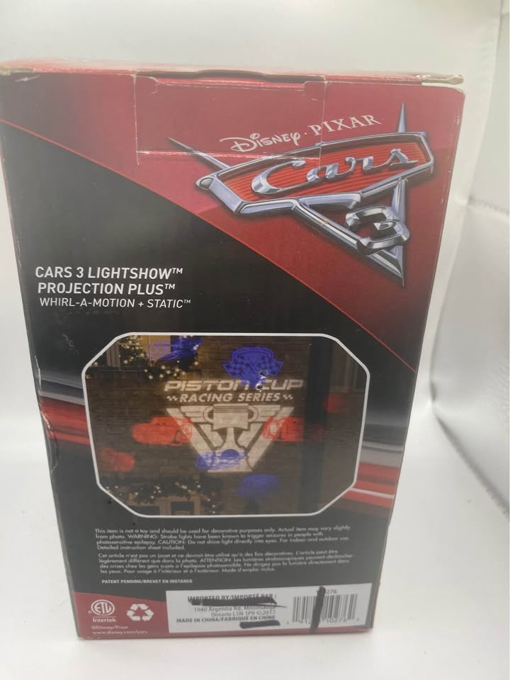 Disney Cars 3 Light Show Projector - NIB - Open Box - photo 4