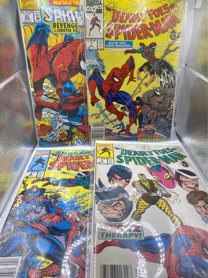 Marvel Spider-Man Comic Book Lot - Bagged & Boarded