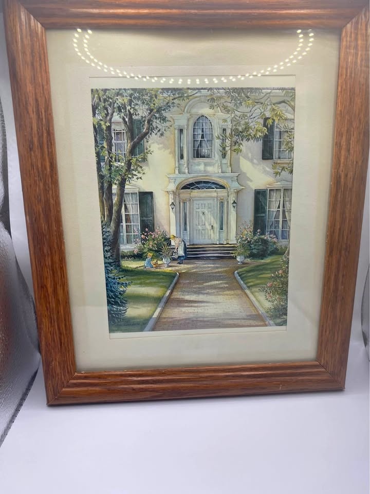The Pathway by Trisha Romance framed limited edition print
