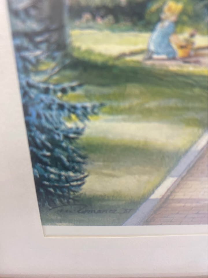 The Pathway by Trisha Romance framed limited edition print - photo 3