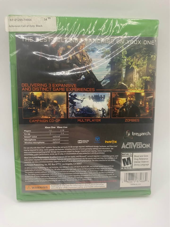 Call of Duty Black Ops 3 for Xbox One - New - photo 2