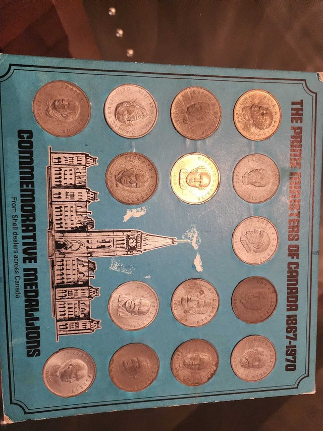 Canadian Prime Ministers Commemorative Coins