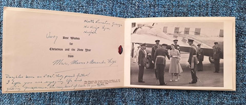 1950's Royal Airforce Christmas Cards - photo 4