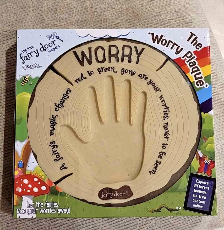 Worry Fairy plaque