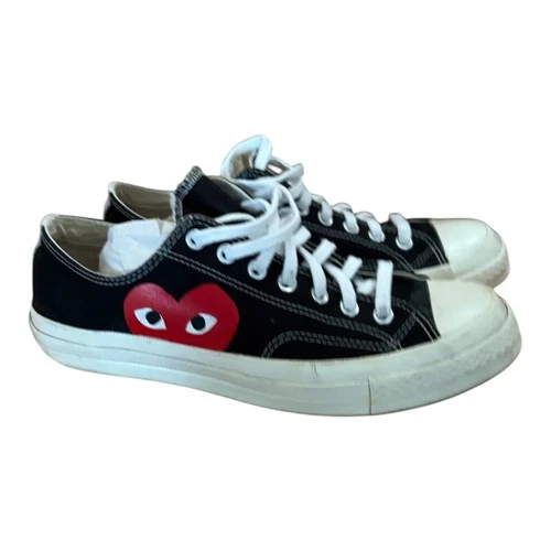 Converse x Comme des Garcons PLAY Chuck Taylor Black Low Top Sne - photo 2