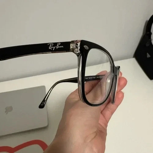 Ray-Ban RB5285 OPTICS Square Black Eyeglasses 2034 53-19 - photo 4