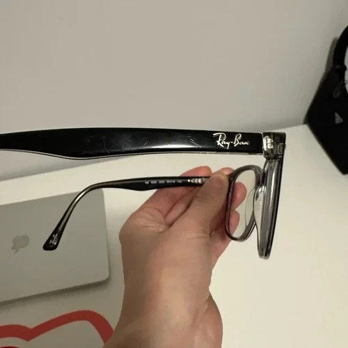 Ray-Ban RB5285 OPTICS Square Black Eyeglasses 2034 53-19 - photo 5
