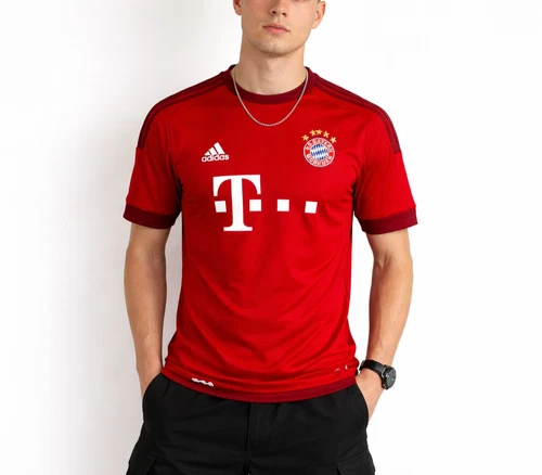 Adidas 2015-16 FC Bayern Munich Home Jersey Men’s Small