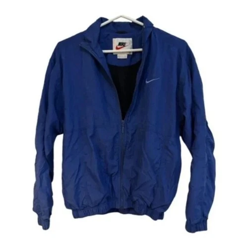 Nike Vintage 90's Windbreaker - Blue, Size Small - photo 2