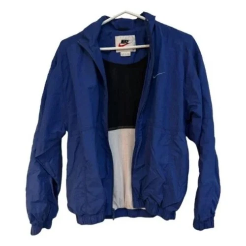 Nike Vintage 90's Windbreaker - Blue, Size Small - photo 3