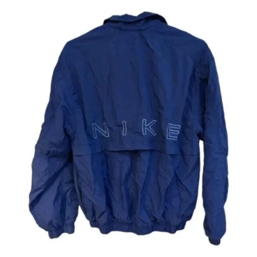Nike Vintage 90's Windbreaker - Blue, Size Small - photo 4