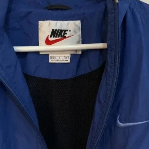 Nike Vintage 90's Windbreaker - Blue, Size Small - photo 5