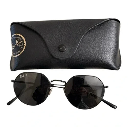 Ray-Ban Jack Sunglasses RB3565 Black Polarized - photo 3