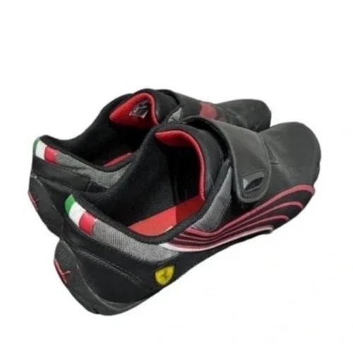 Puma Drift Cat 3 FERRARI Black & Red Mens Shoes Size 11 Y2K Vint - photo 2
