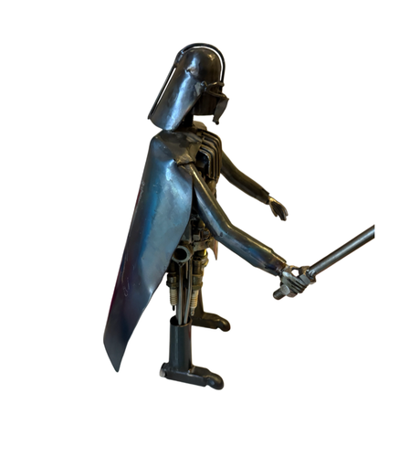 Handcrafted Darth Vader Metal Sculpture 16" Tall Star Wars Fan A - photo 4