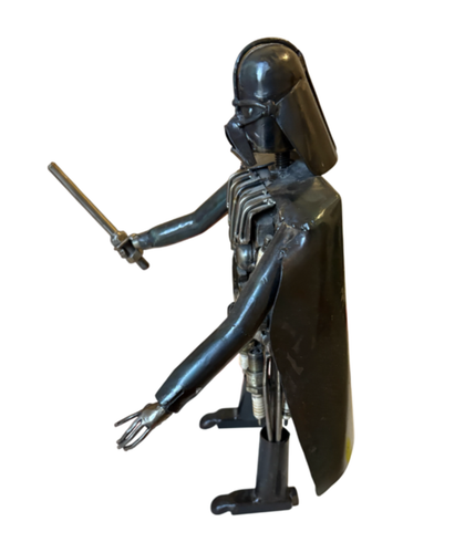 Handcrafted Darth Vader Metal Sculpture 16" Tall Star Wars Fan A - photo 5