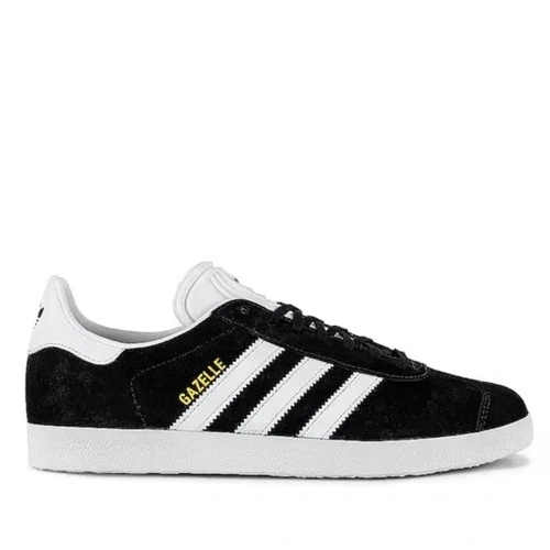 Adidas Gazelle trainers black white Womens 6