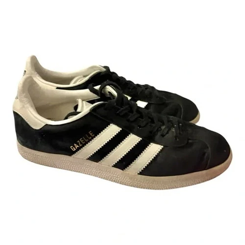 Adidas Gazelle trainers black white Womens 6 - photo 2