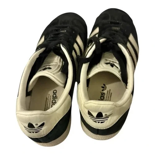 Adidas Gazelle trainers black white Womens 6 - photo 3