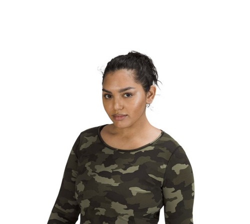 Lululemon Wunder Train Cropped Long Sleeve Shirt Heritage 365 Ca - photo 3