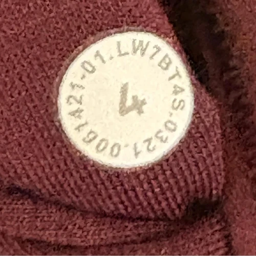 Lululemon Align Short 8" Red Merlot Bicycle Short Size 4 - photo 5