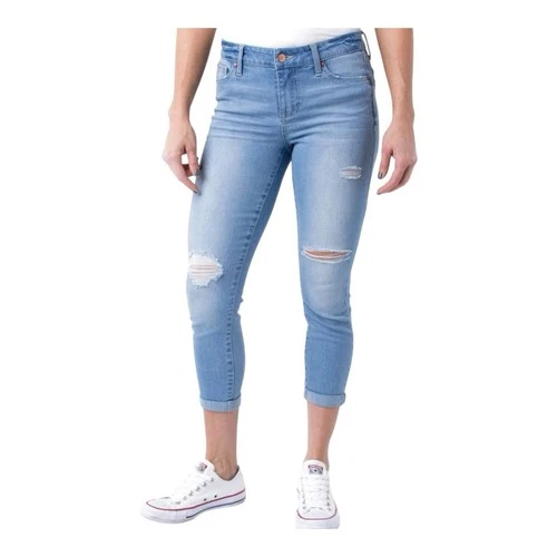 Topshop Womens Petite JONI Skinny Jeans W30 L28 Blue Stretch